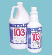 Cs Conqueror 103 Odor Counteractant Concentrate - Lemon (4 gal/cs)